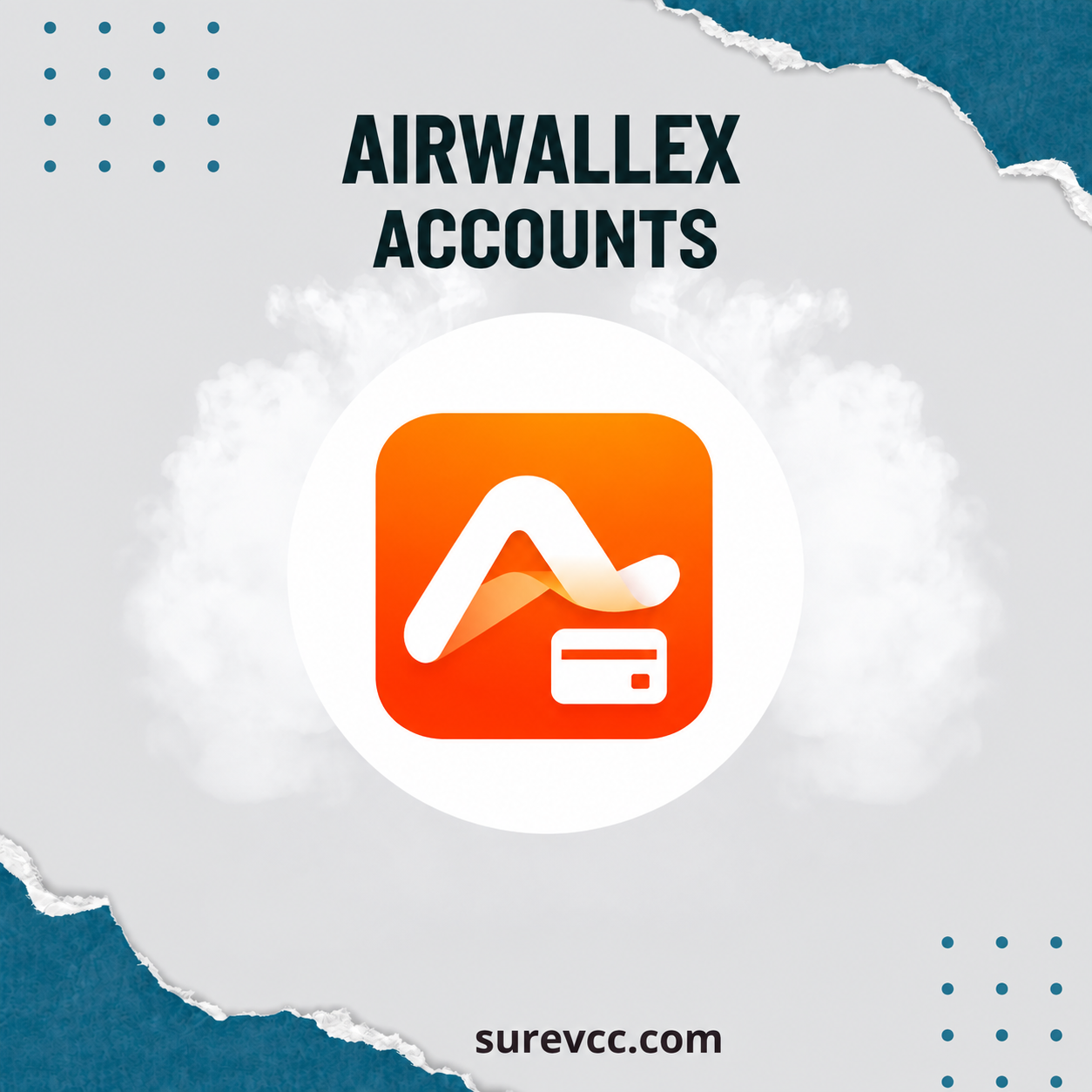 buy verified Airwallex accounts logo and account service graphic